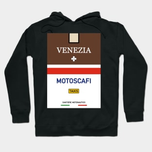 Venise Venezia Murano Vaporetto Water Taxi Rialto San Marco Hoodie